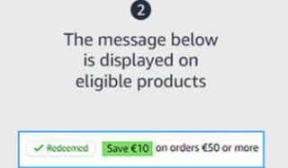 Amazon BE. kortingscode voor €10 korting vanaf €50