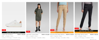 G-star Outlet met heel veel items voor €30