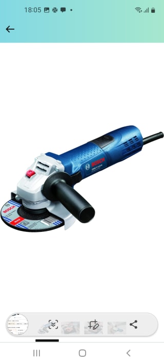Bosch Professional GWS 7-115 E - Amoladora por 57,99€.