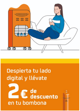 Código 2€ Descuento Bomnona de Butano Repsol en primera compra