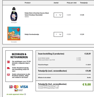 Gratis Robijntje boekje! Bij 2 actieproducten van Robijn bij Kruidvat