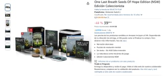 One Last Breath Seeds Of Hope Edition Edición Coleccionista Nintendo por 39,30€