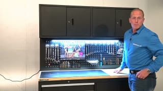 PVC werkbankmat voor werkbank 100 cm voor €41,65 bij Datona