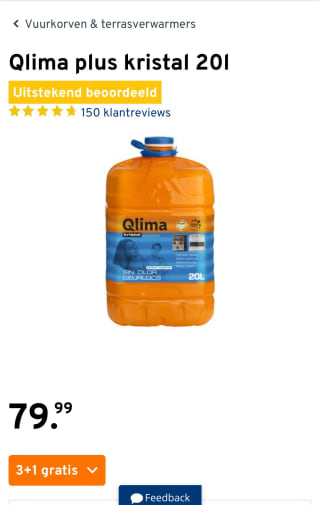 foutje bij Gamma, inslaan!