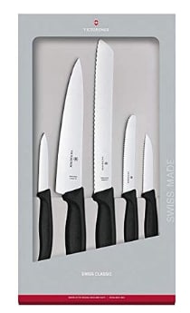 Juego de cuchillos Victorinox 6.7133.5G por $1,570.53 en Amazon