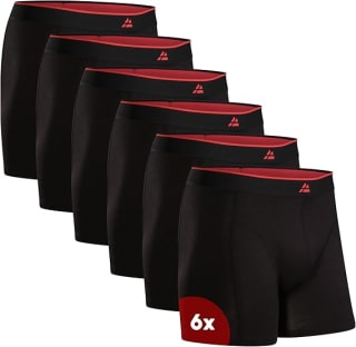 6-Pack DANISH ENDURANCE Boxershorts Bamboe Viscose voor €34,81 bij Amazon