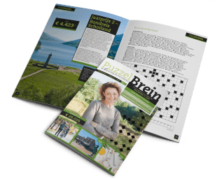 Gratis PuzzelBrein Puzzelboek t.w.v. €14,50