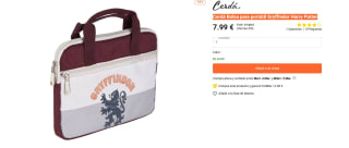 Cerdá Bolsa para portátil Gryffindor Harry Potter por 7,99€