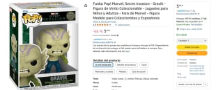 Figura FunkoPop! Marvel: Secret Invasion S1 - Gravik por 4,86€