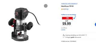 PARKSIDE PERFORMANCE® Multifrees 710 W voor €59,99 in de Lidl webshop