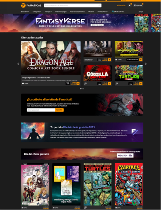 Gratis Cómics FantasyVerse con Fanatical
