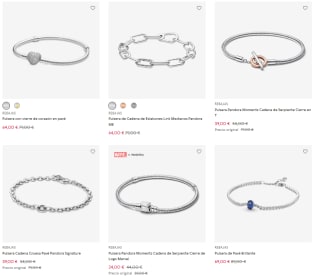 Pandora pulseras desde solo 19€ hasta 50% descuento