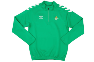 2023-24 Real Betis sudadera de entrenamiento Hummel con cremallera 1/4 Niños por 13,49€