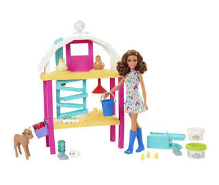 Barbie Hatch & Gather Egg Farm por 20€