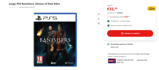 Videojuego Banishers: Ghosts of New Eden PS5 por 33,99€