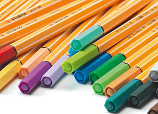 STABILO point Neon fineliner 5 stuks voor €2,94 bij Amazon