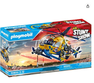 PLAYMOBIL - Stuntshow, Air Stuntshow Helicóptero por 19€