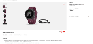 Reloj Inteligente  Garmin Forerunner 245 por 159,99€