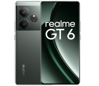 Realme GT 6 5G 8+256GB Snapdragon 8s de 3.ªgeneración, Pantalla de 6000 nits, Cámara Sony LYT-808 con OIS Carga SUPERVOOC 120W por 359,99€