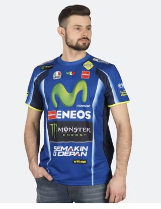 Camiseta VR46 Yamaha M1 Replica por 14.99€