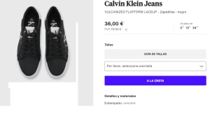 Zapatillas Casual para Mujer Calvin Klein Jeans VULCANIZED FLATFORM LACEUP por 36€