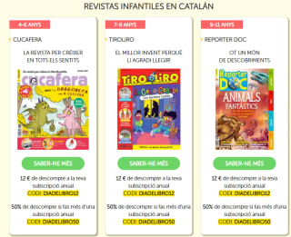 Revistas Bayard 12€ descuento suscripción anual y 50% si te suscribes a más de una revista