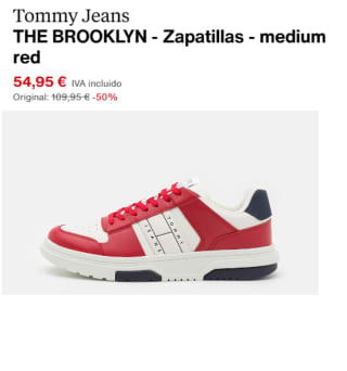 Zapatillas de Hombre Tommy Jeans THE BROOKLYN por 46.71€