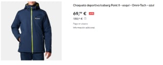 Chaqueta para Hombre Columbia Iceberg Point II por 69.99€