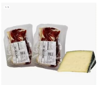 Lonchas de Jamon Curado Gran Reserva La Jaula 1 kg + Queso de Regalo por 11.18€ (Cuenta Nueva 6.98€)