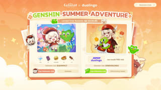 Super Duolingo gratis y recompensas Genshin Impact
