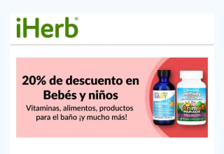 -20% de Descuento en bebés y niños en iHerb.