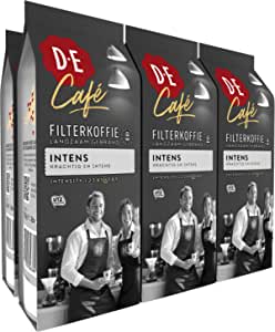 Douwe Egberts D.E Café Intens Filterkoffie - 6 x 250 gram voor €14,66 bij Amazon