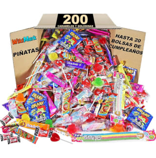 Mega Pack 200 Chuches, Golosinas y Caramelos por 21,12€