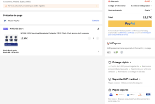 NIVEA MEN Sensitive Hidratante Protector FP15 75ml Pack ahorro de 3 unidades por solo 12,37€