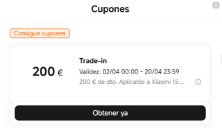 200€ descuento aplicable a Xiaomi 15 Series