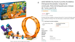 Lego Chimpansee stuntlooping voor €22 bij Amazon
