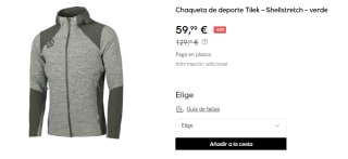 Chaqueta de Hombre Ternua Tilek por 59.99€