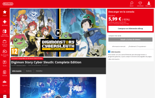 Digimon Story Cyber Sleuth Complete Switch por 4,40€