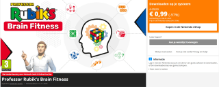 Professor Rubik's Brain Fitness (Nintendo Switch) voor €0,99 in de Nintendo eShop
