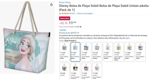 Recopilación Bolsa de Playa Soleil Unisex Disney por 11,49€