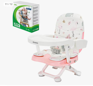 Silla elevadora plegable portatil UBRAVOO para bebés por 35,09€ (cuenta nueva por 23,09€)