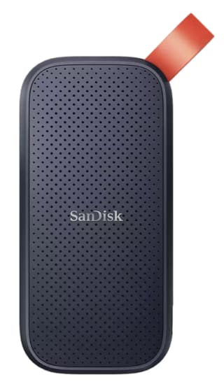 Disco externo portátil SSD SanDisk Portable 2TB, USB-C 3.2 por 95€