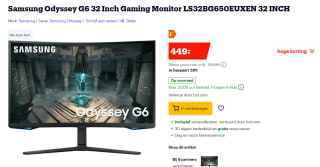Samsung Odyssey LS32BG650EUXEN monitor voor €449 bij Bol.com