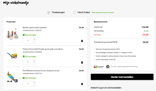 2+1 gratis op alles van Fisher-Price, Mega Bloks, Barbie, Hot Wheels en Jurassic World bij Intertoys