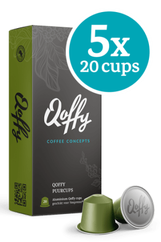 100 nespresso koffiecups voor €10