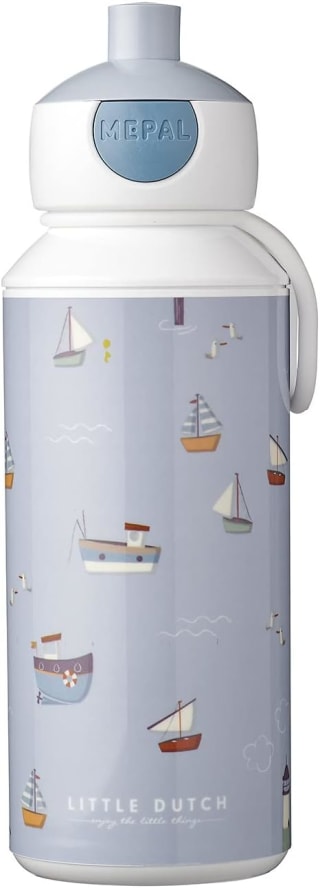 Drinkfles pop-up Campus 400 ml Little Dutch - Sailors Bay voor €5 bij Amazon