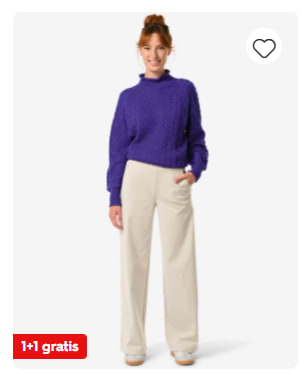 1+1 gratis op thermokleding bij de Hema