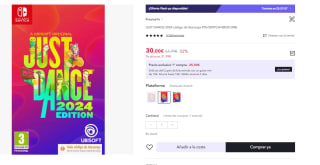 Juego Nintendo Switch Just Dance 2024 Edition (Código de descarga) por 30€ (Cuenta Nueva 18€)