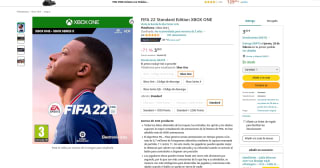 FIFA 22 Standard Edition XBOX ONE a solo 3€