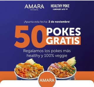 Muestra Gratis con Regalo de 50 Pokes en Madrid y Barcelona.